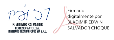 Firma del Representante