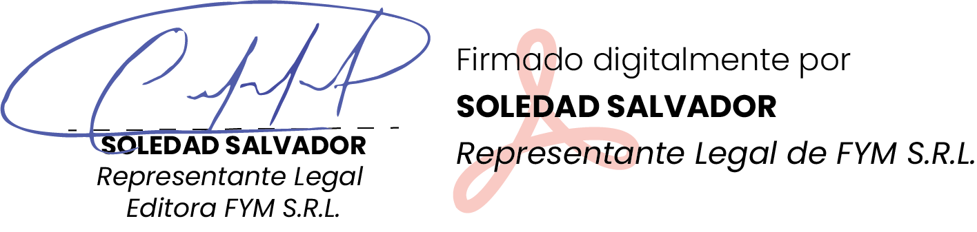 Firma del Representante